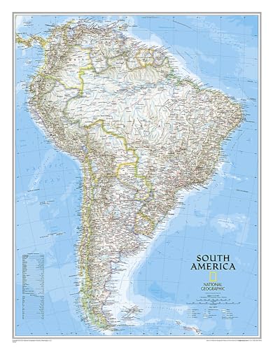 Algopix Similar Product 1 - National Geographic South America Wall