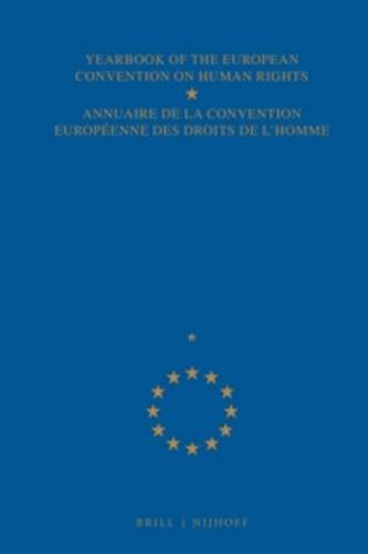 Algopix Similar Product 20 - Yearbook of the European Convention on