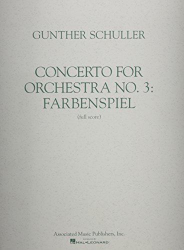Algopix Similar Product 13 - Concerto No 3 for Orchestra