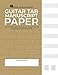 Algopix Similar Product 12 - Guitar Tablature Manuscript Paper 