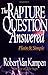 Algopix Similar Product 17 - The Rapture Question Answered Plain