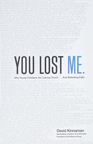 Algopix Similar Product 11 - You Lost Me Why Young Christians Are
