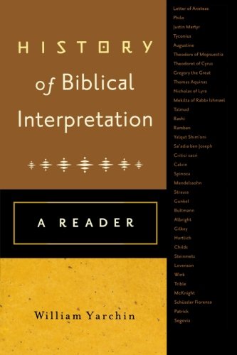 Algopix Similar Product 3 - History of Biblical Interpretation A