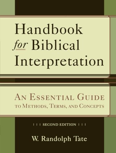 Algopix Similar Product 3 - Handbook for Biblical Interpretation