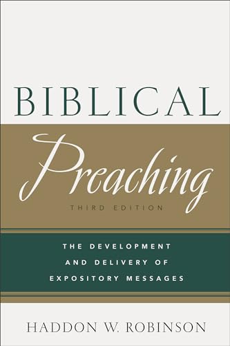 Algopix Similar Product 12 - Biblical Preaching The Development and