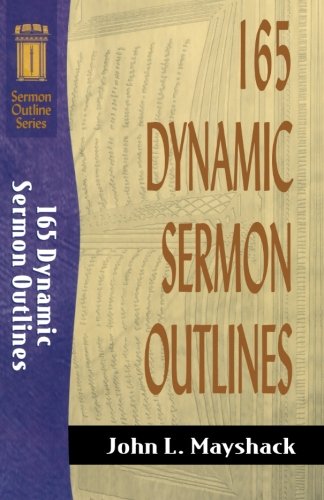 Algopix Similar Product 18 - 165 Dynamic Sermon Outlines Sermon