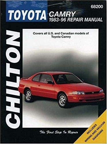 Algopix Similar Product 7 - Toyota Camry 198396 Repair Manual