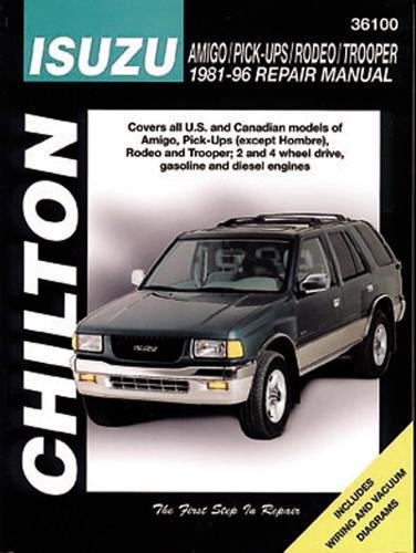 Algopix Similar Product 13 - Isuzu Amigo Pickups Rodeo and