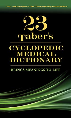 Algopix Similar Product 4 - Taber's Cyclopedic Medical Dictionary