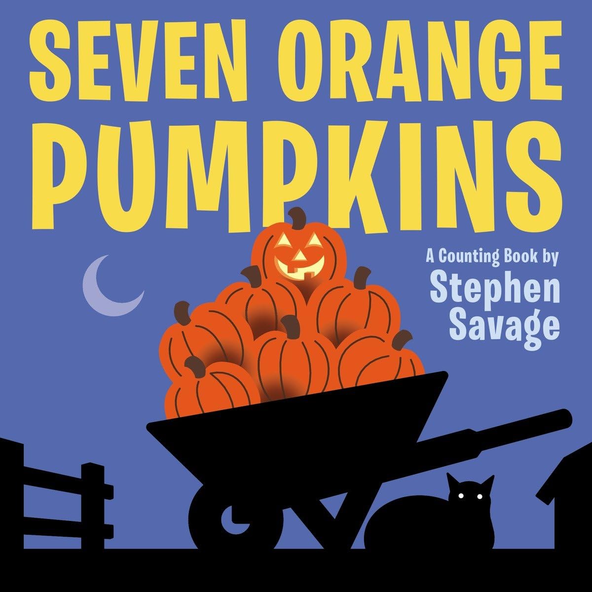 Algopix Similar Product 11 - Seven Orange Pumpkins board book