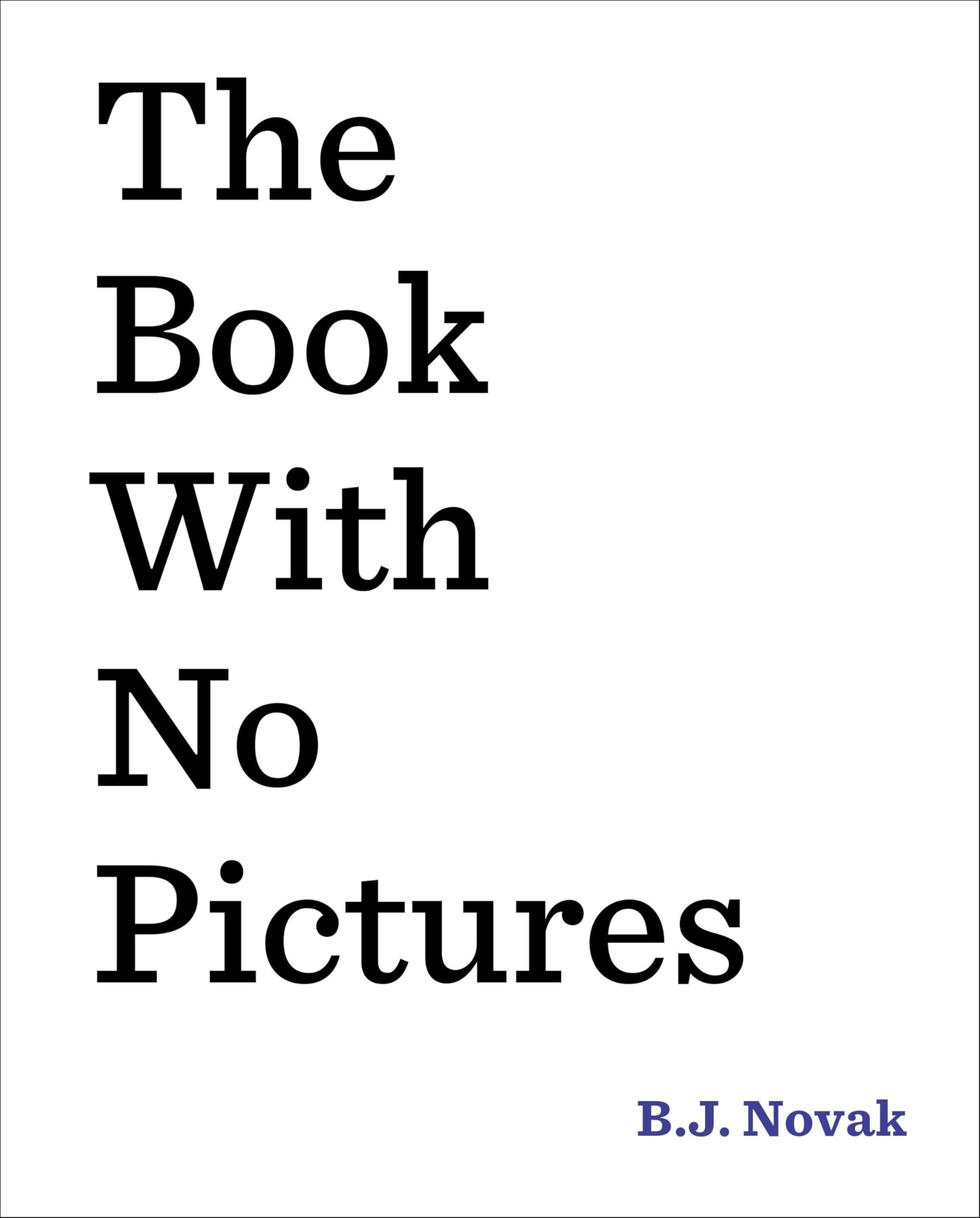 Algopix Similar Product 14 - The Book with No Pictures