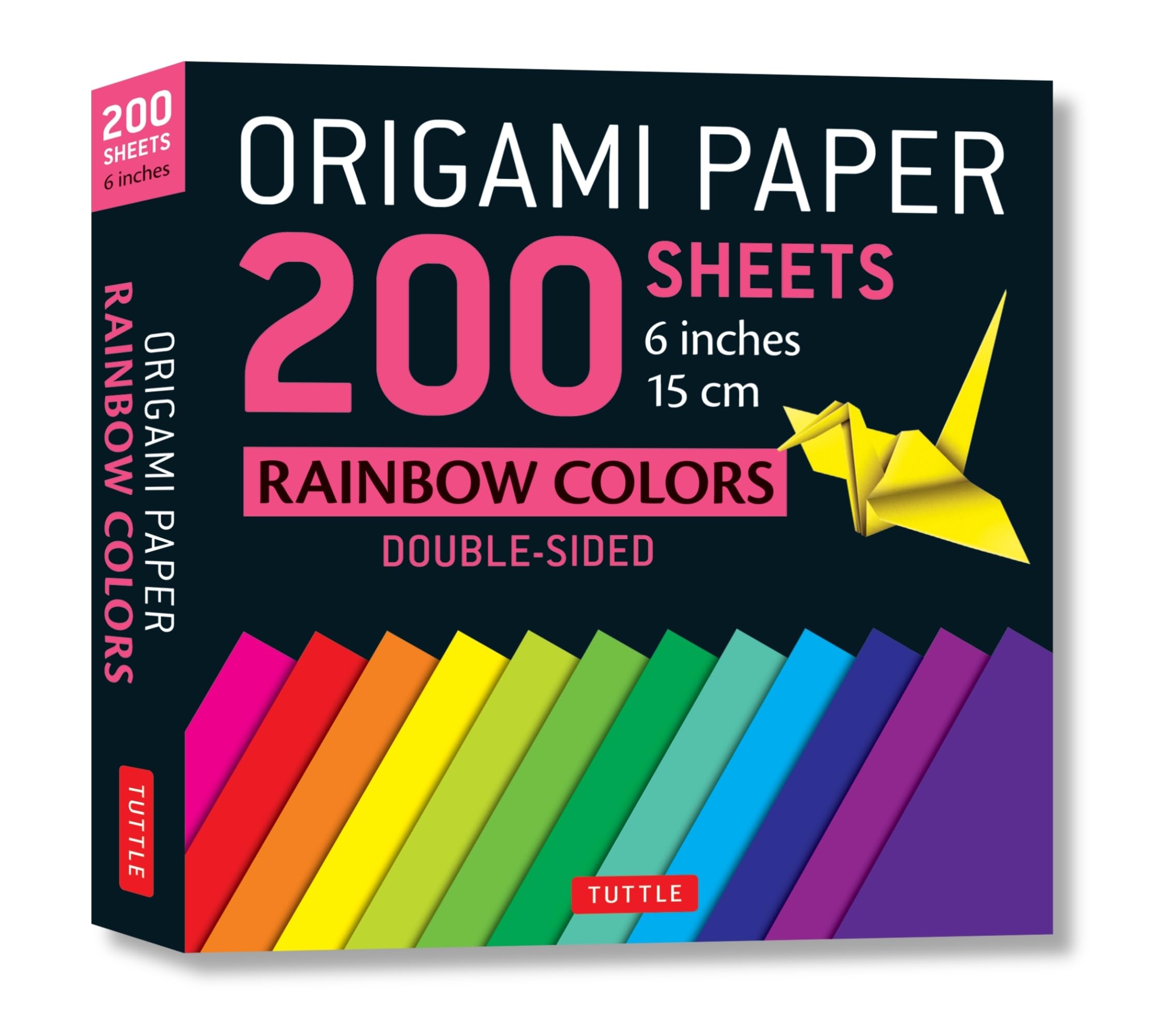Algopix Similar Product 9 - Origami Paper 200 sheets Rainbow Colors