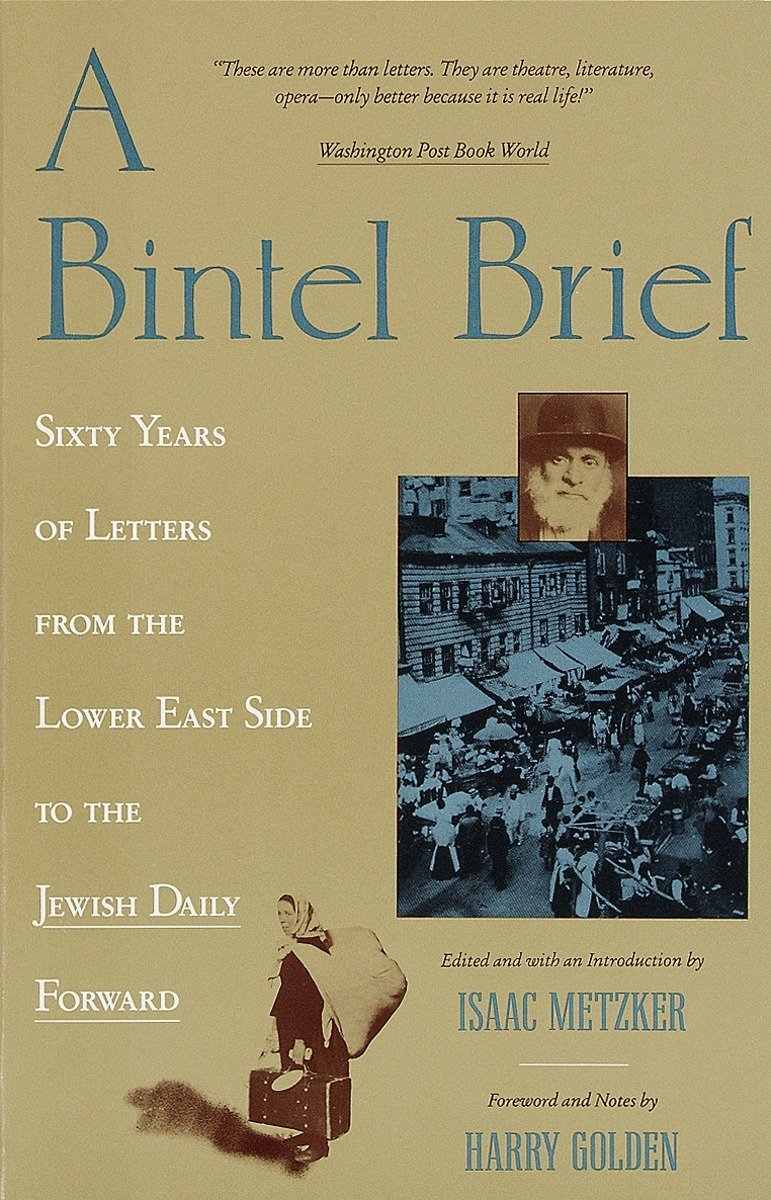 Algopix Similar Product 15 - A Bintel Brief Sixty Years of Letters