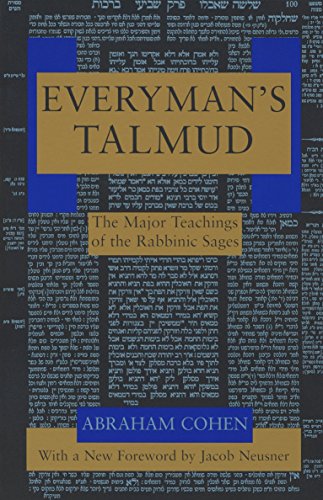 Algopix Similar Product 6 - Everymans Talmud The Major Teachings