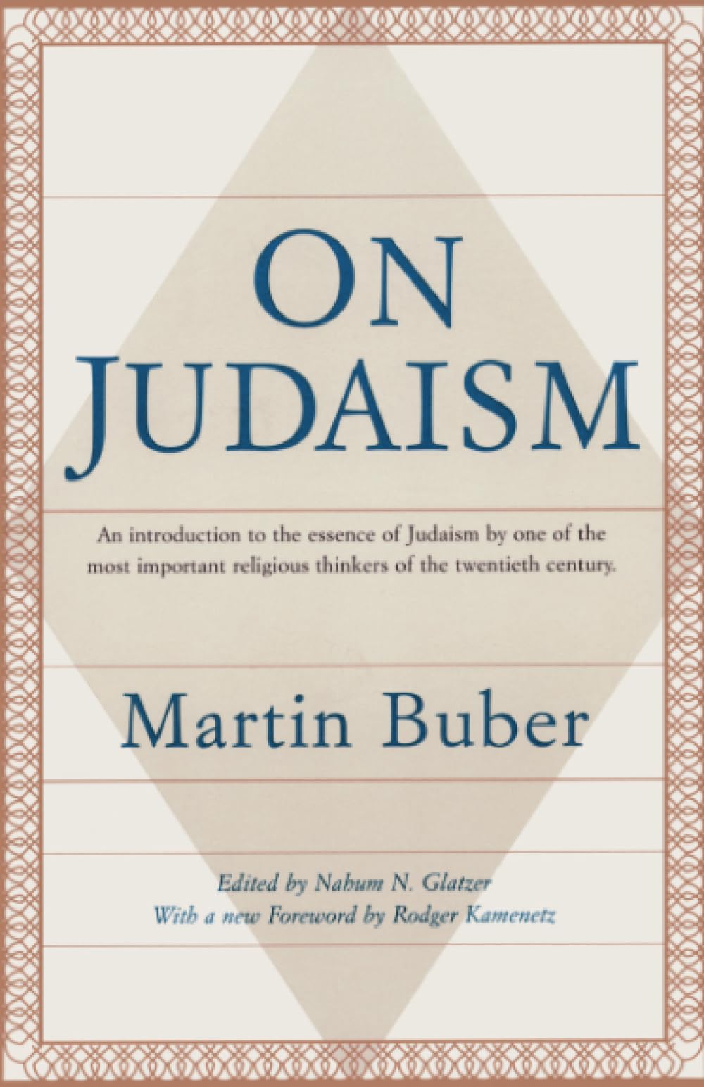 Algopix Similar Product 17 - On Judaism An Introduction to the