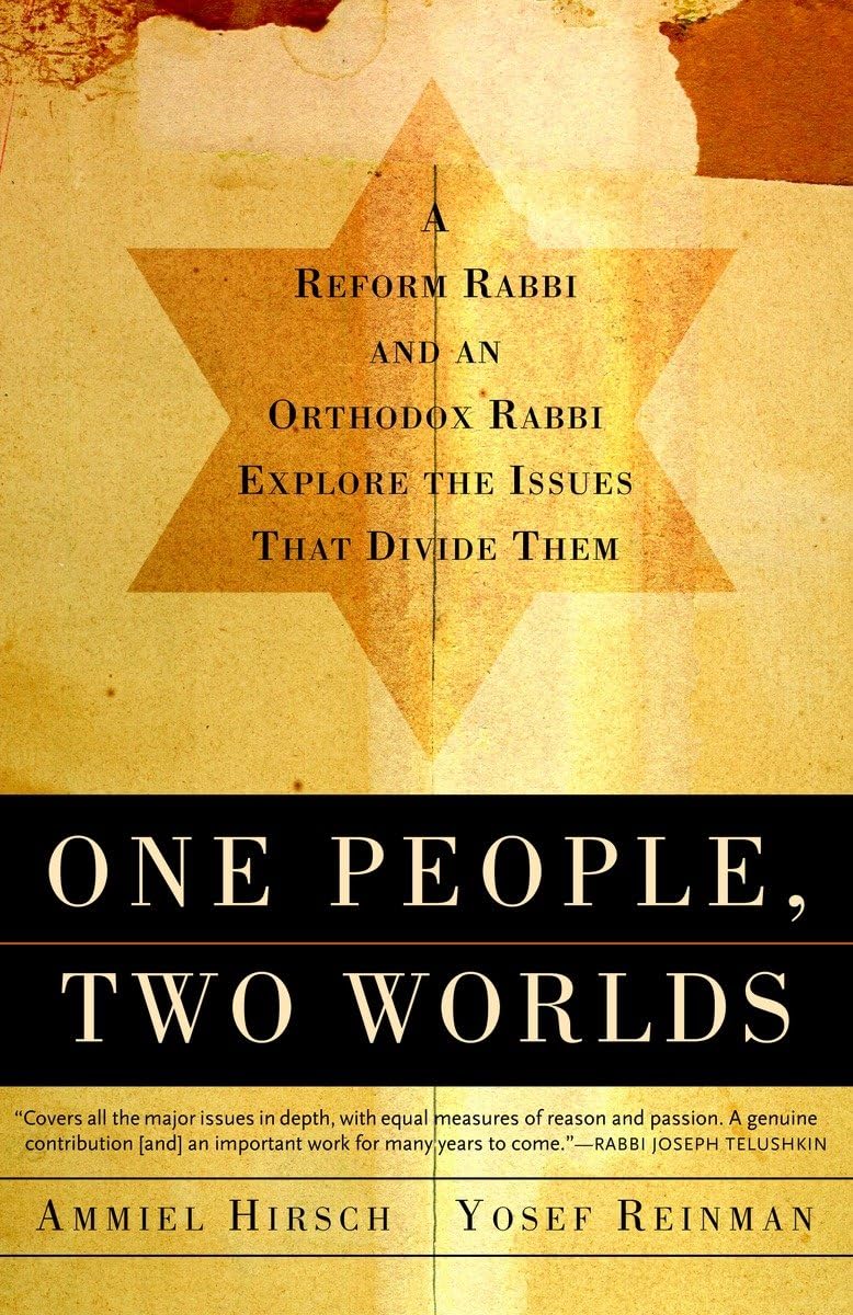 Algopix Similar Product 15 - One People Two Worlds A Reform Rabbi