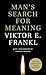 Algopix Similar Product 10 - Mans Search for Meaning OLD