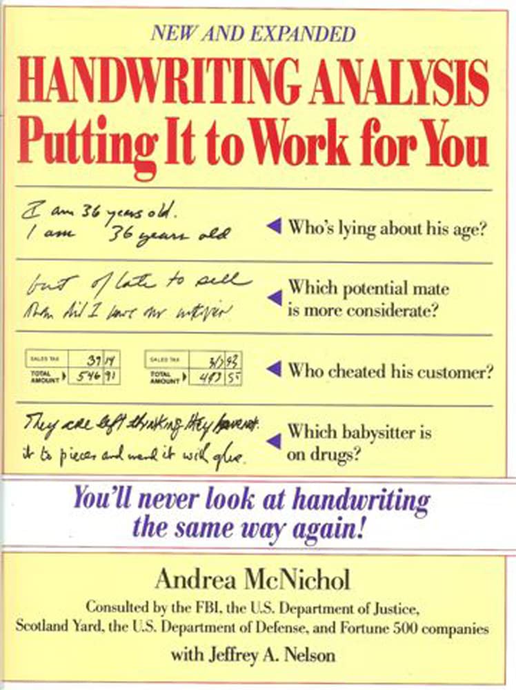Algopix Similar Product 8 - Handwriting Analysis Putting It to