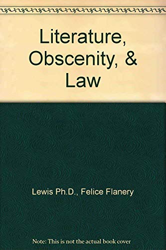 Algopix Similar Product 7 - Literature, Obscenity, & Law