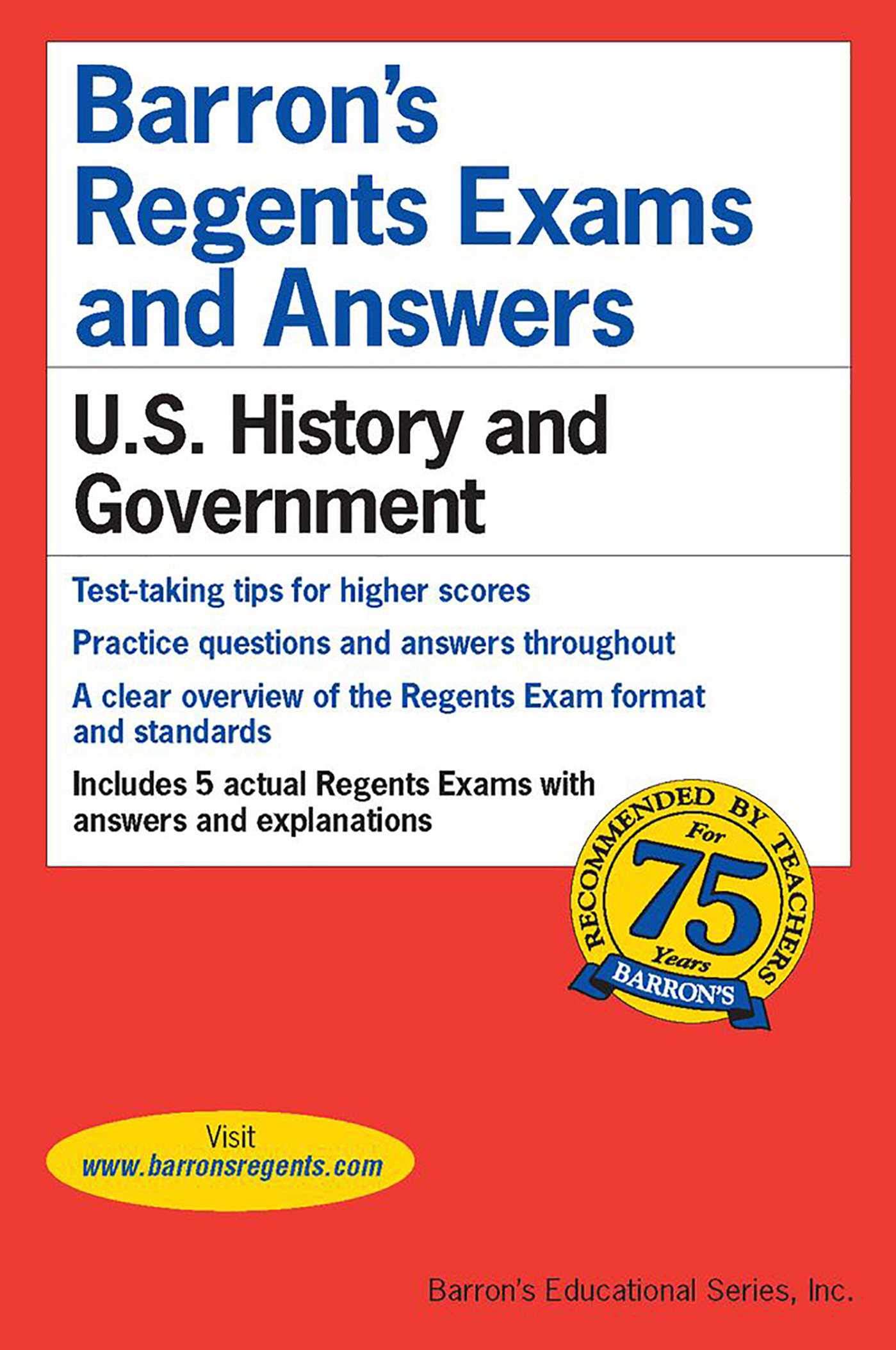 Algopix Similar Product 18 - Regents Exams and Answers US History
