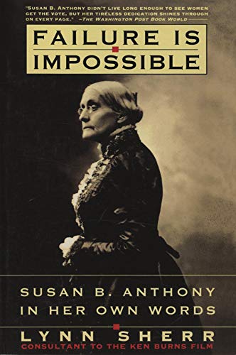 Algopix Similar Product 11 - Failure Is Impossible Susan B Anthony