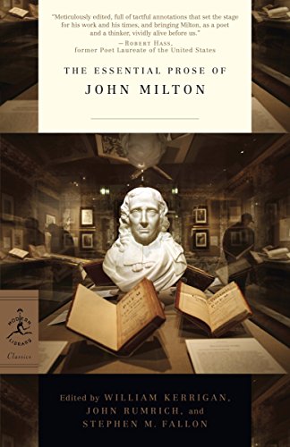 Algopix Similar Product 5 - The Essential Prose of John Milton