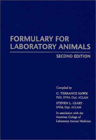 Algopix Similar Product 20 - Formulary for Laboratory Animals