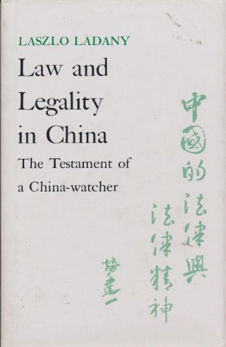 Algopix Similar Product 14 - Law and Legality in China The
