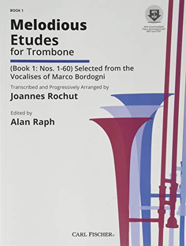 Algopix Similar Product 11 - Melodious Etudes for Trombone Book 1