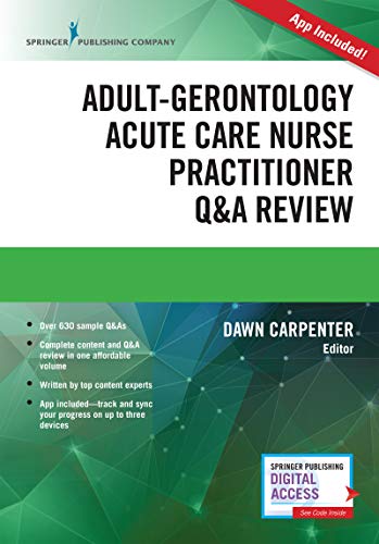 Algopix Similar Product 6 - AdultGerontology Acute Care Nurse