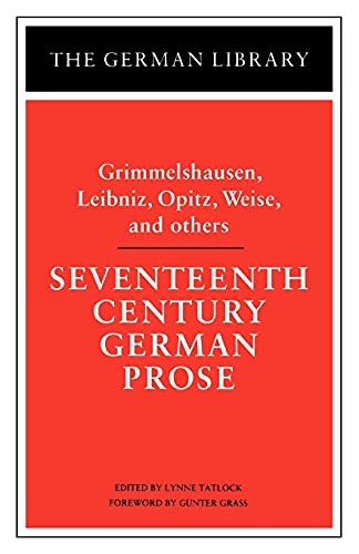 Algopix Similar Product 10 - Seventeenth Century German Prose