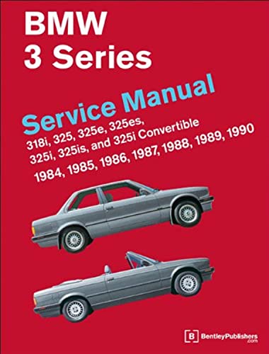 Algopix Similar Product 18 - BMW 3 Series Service Manual 1984-1990