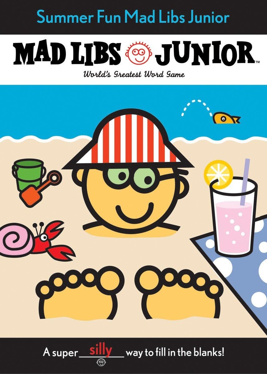 Algopix Similar Product 4 - Summer Fun Mad Libs Junior Worlds