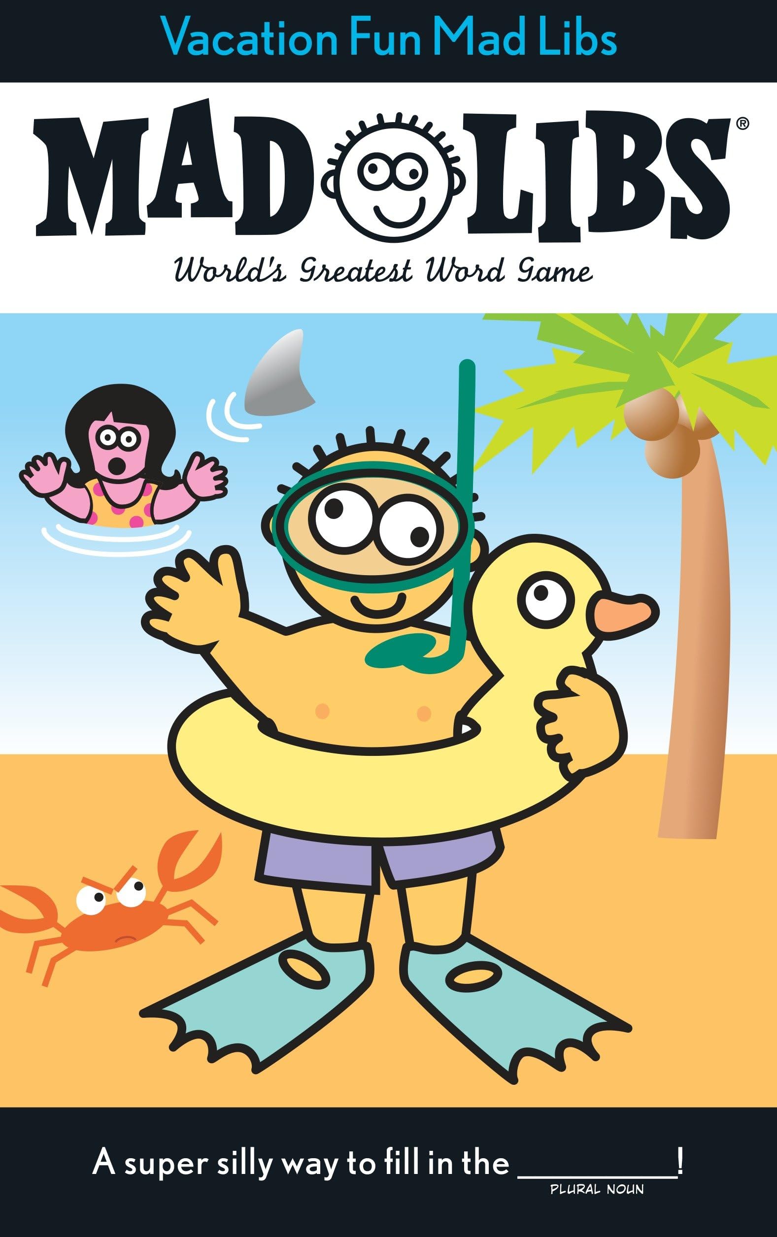 Algopix Similar Product 6 - Vacation Fun Mad Libs Worlds Greatest