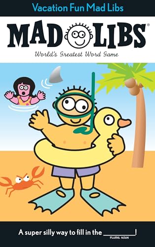 Algopix Similar Product 18 - Vacation Fun Mad Libs Worlds Greatest