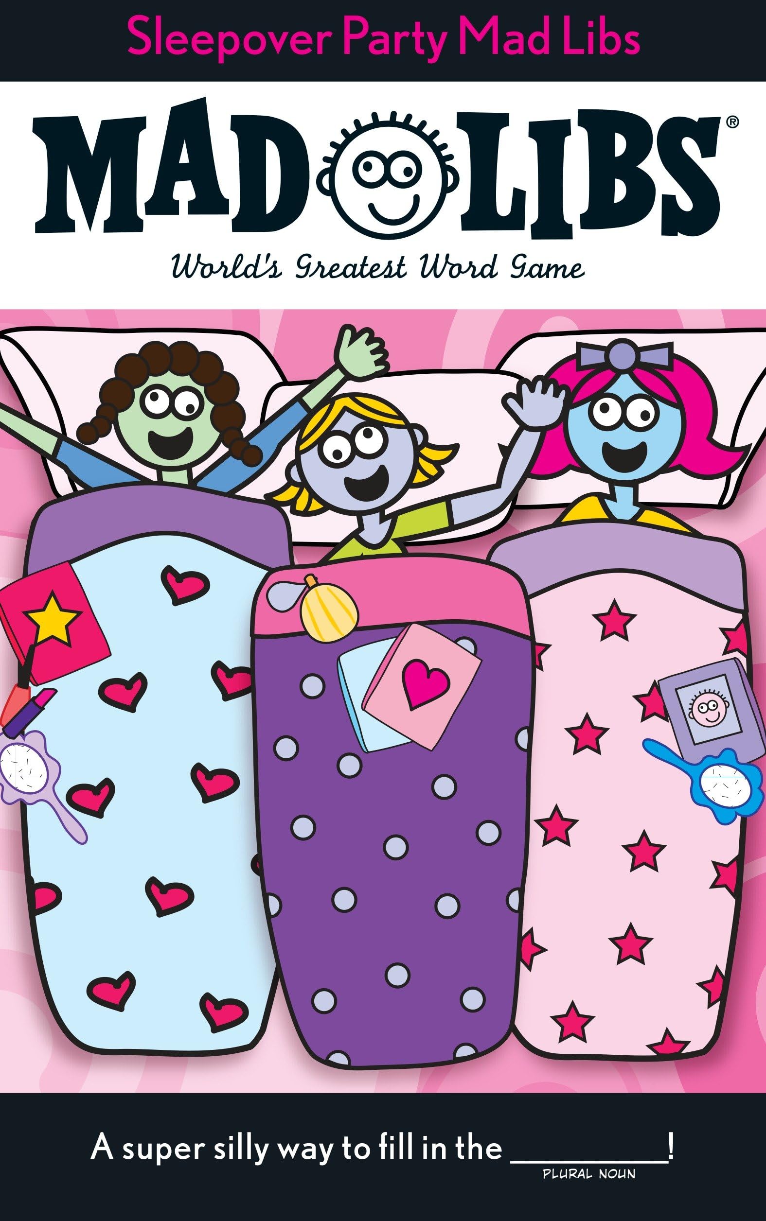 Algopix Similar Product 5 - Sleepover Party Mad Libs Worlds