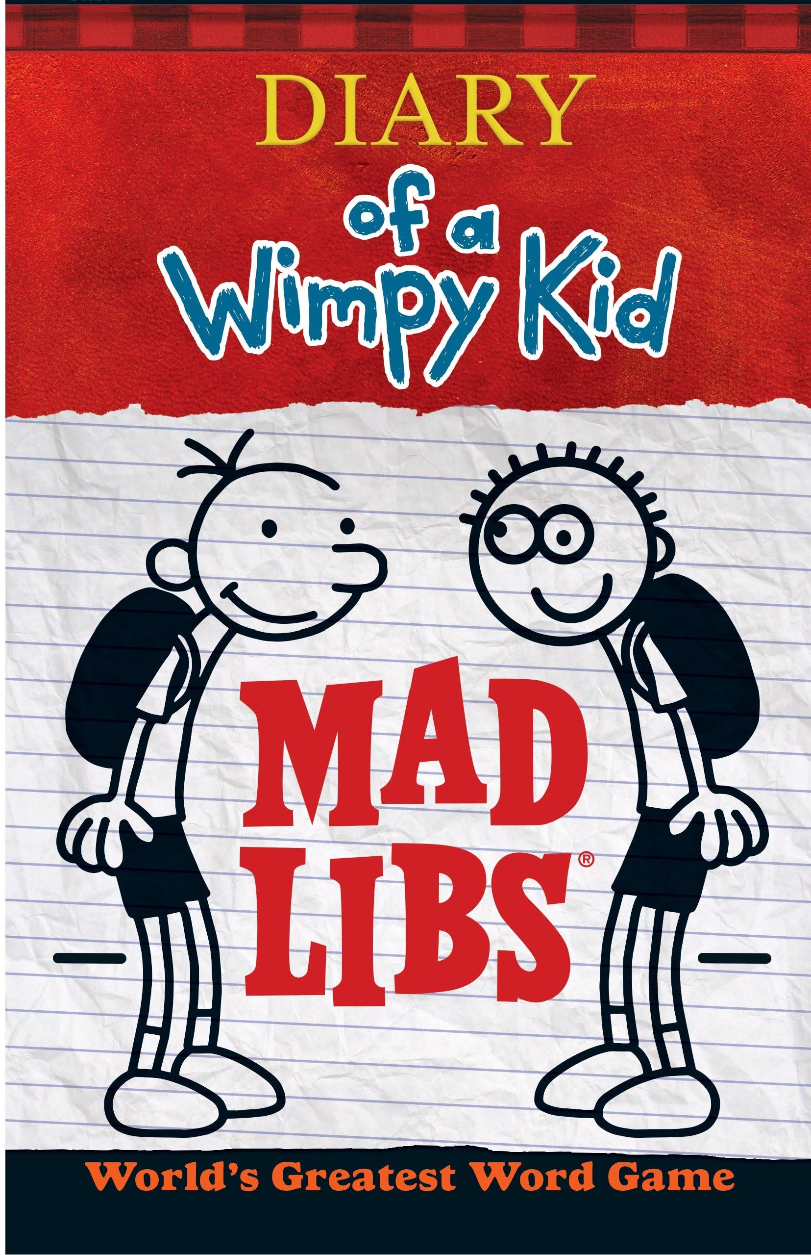 Algopix Similar Product 7 - Diary of a Wimpy Kid Mad Libs Worlds