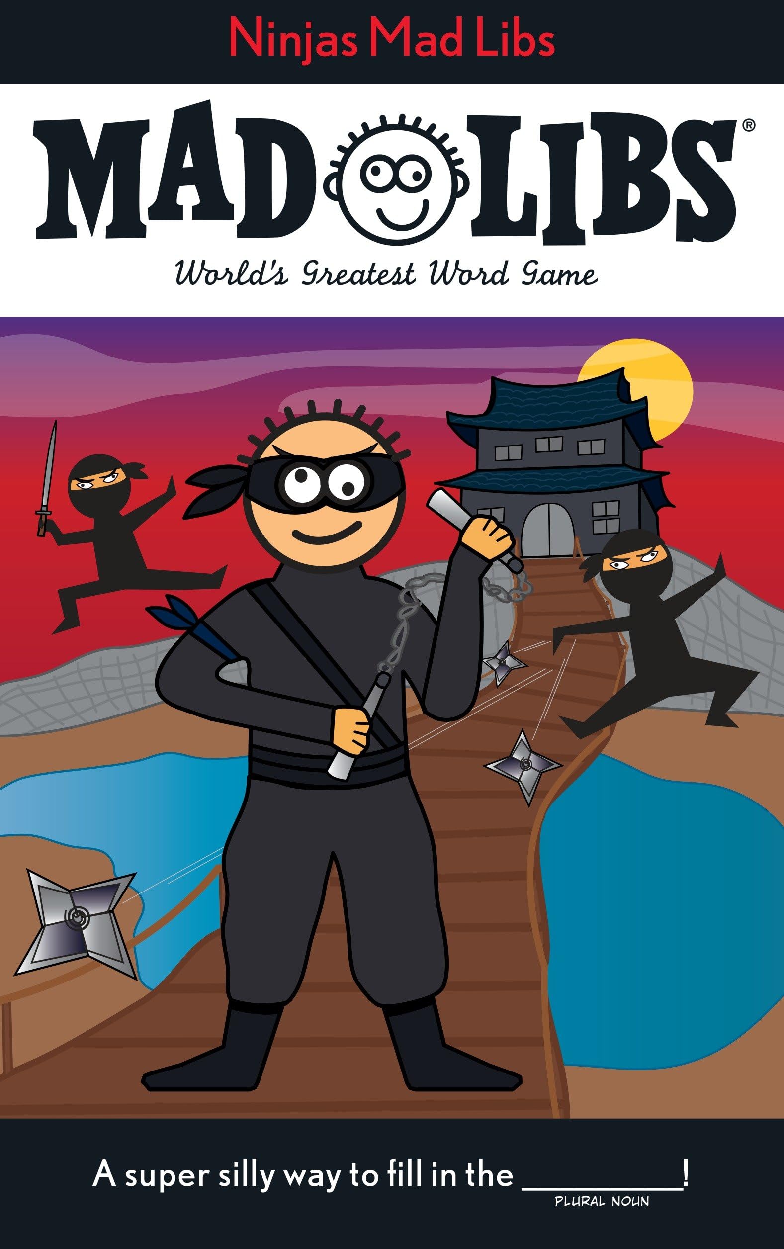 Algopix Similar Product 16 - Ninjas Mad Libs Worlds Greatest Word