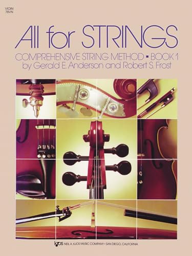 Algopix Similar Product 3 - All For Strings Book 1: Violin