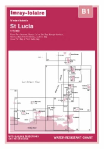 Algopix Similar Product 2 - Imray Iolaire Chart B1 2006: St Lucia