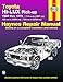Algopix Similar Product 20 - Toyota HiLux Pickup 1969 thru 1978