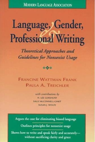 Algopix Similar Product 10 - Language Gender and Professional