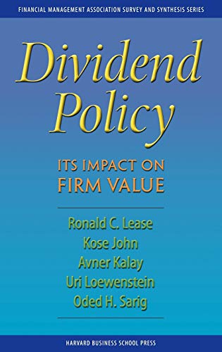 Algopix Similar Product 18 - Dividend Policy Its Impact on Firm