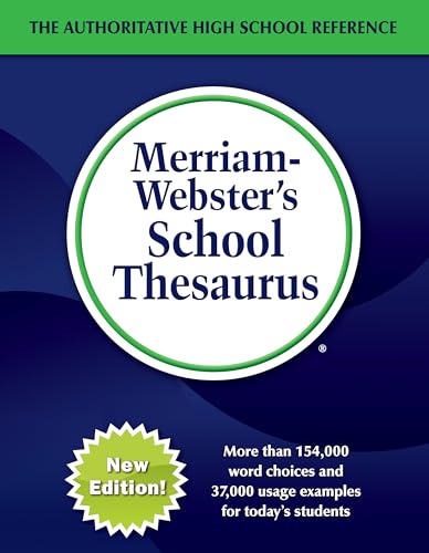 Algopix Similar Product 10 - MerriamWebsters School Thesaurus 