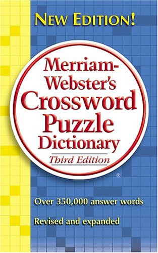 Algopix Similar Product 4 - Merriamwebsters Crossword Puzzle