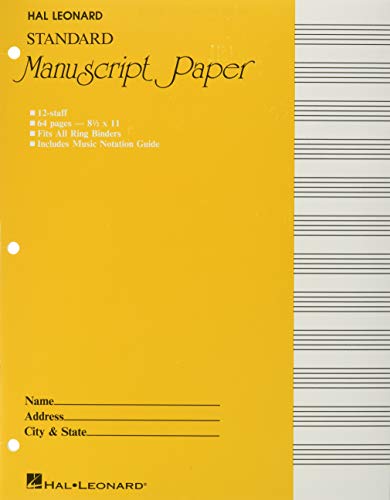 Algopix Similar Product 19 - Standard Manuscript Paper  Yellow