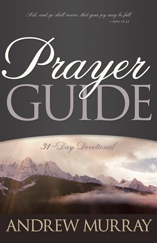 Algopix Similar Product 2 - Prayer Guide: 31-Day Devotional