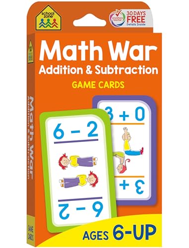 Algopix Similar Product 2 - School Zone  Math War Addition 