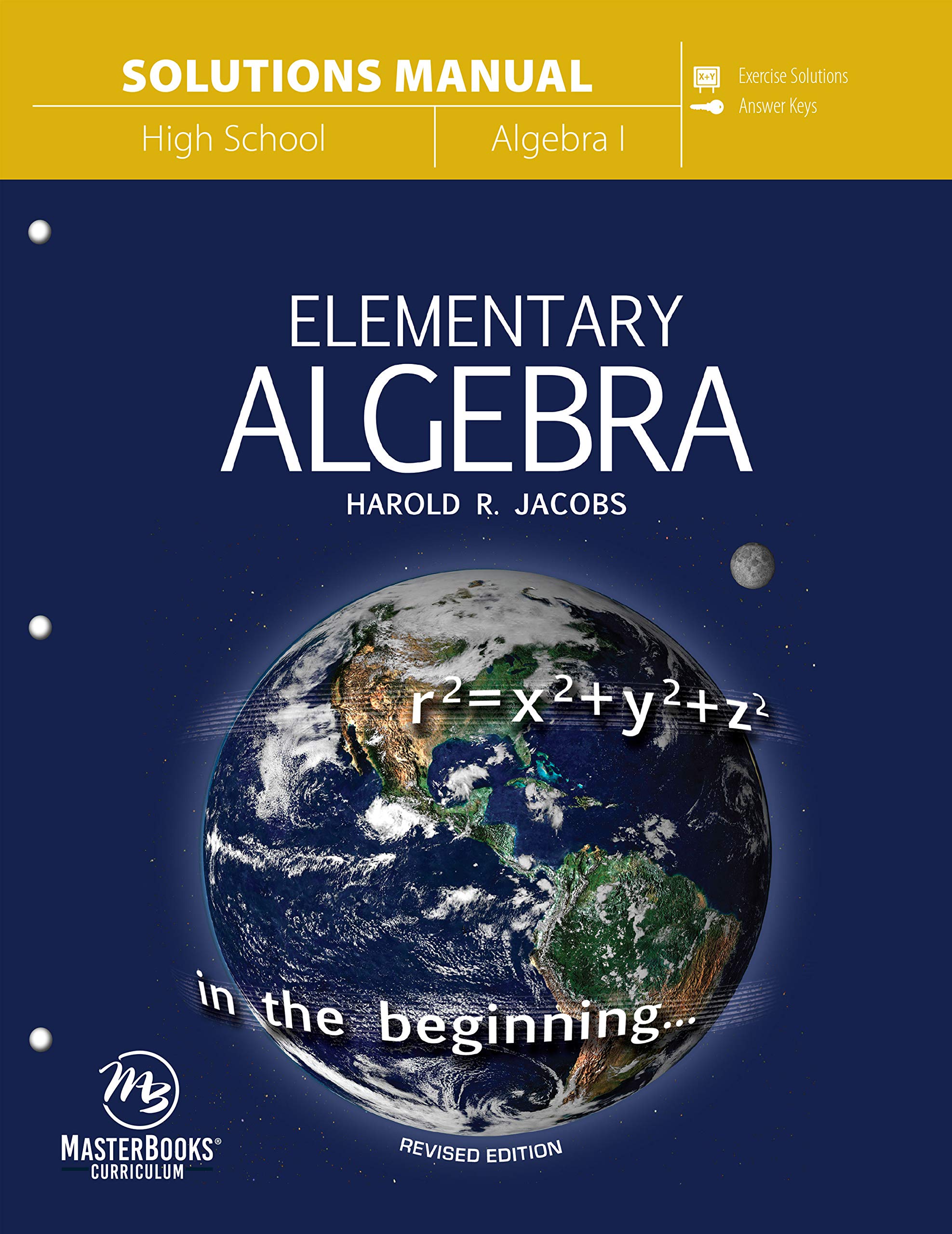 Algopix Similar Product 10 - Elementary Algebra (Solutions Manual)
