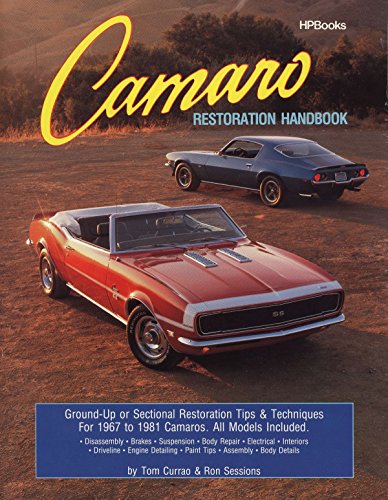 Algopix Similar Product 6 - Camaro Restoration Handbook HPBooks 758